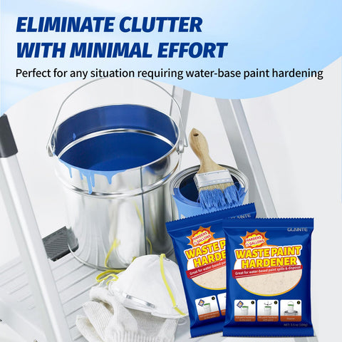 GLAINTE eco-friendly waste management kit helps responsible paint disposal.