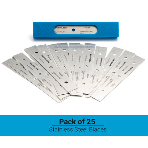 GLASS POLISH compatible with SCRATCHLESS for easy scraper upgrades