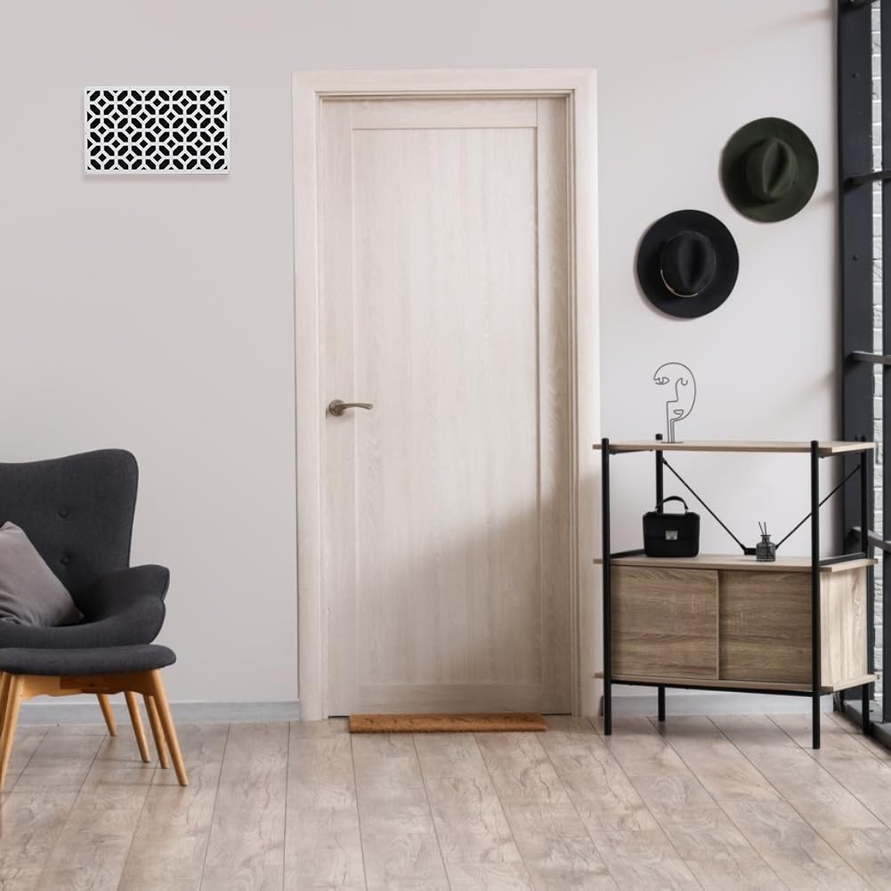 GLASSWINDS doorbell cover white elegant design complements modern homes.