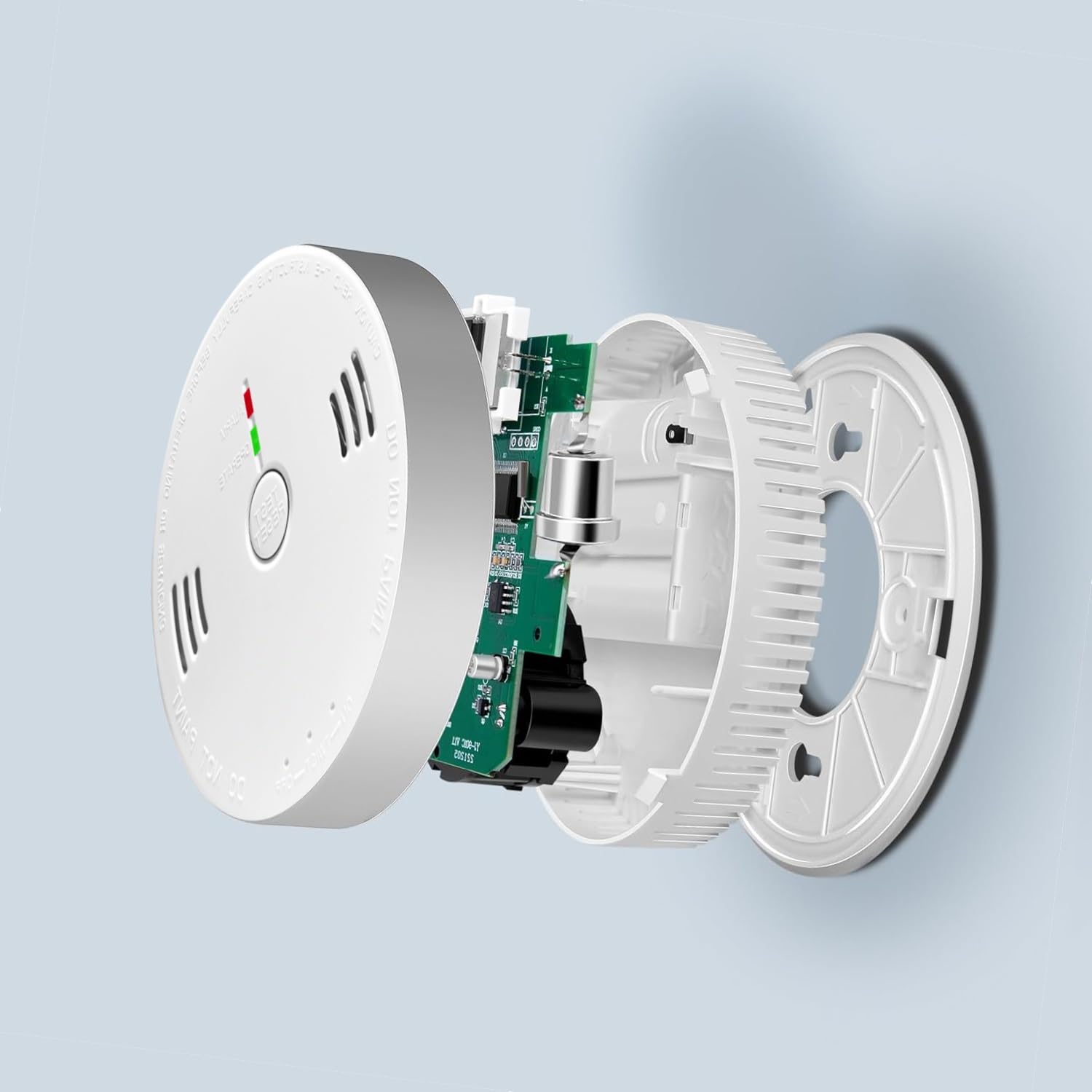 GLBSUNION test/silence button simplifies routine checks and false alarms.