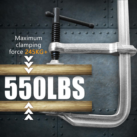 All-steel forged GleamRad construction for durability and strength