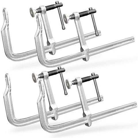 GleamRad 4-Pack clamps with 12 inch opening for secure welding setups