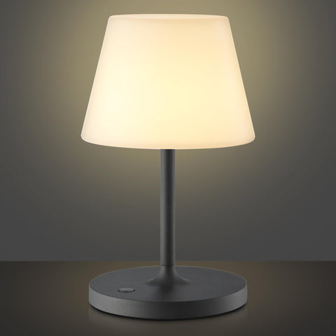 Glendora cordless lamp height nine-six-inch angle view for versatile placement