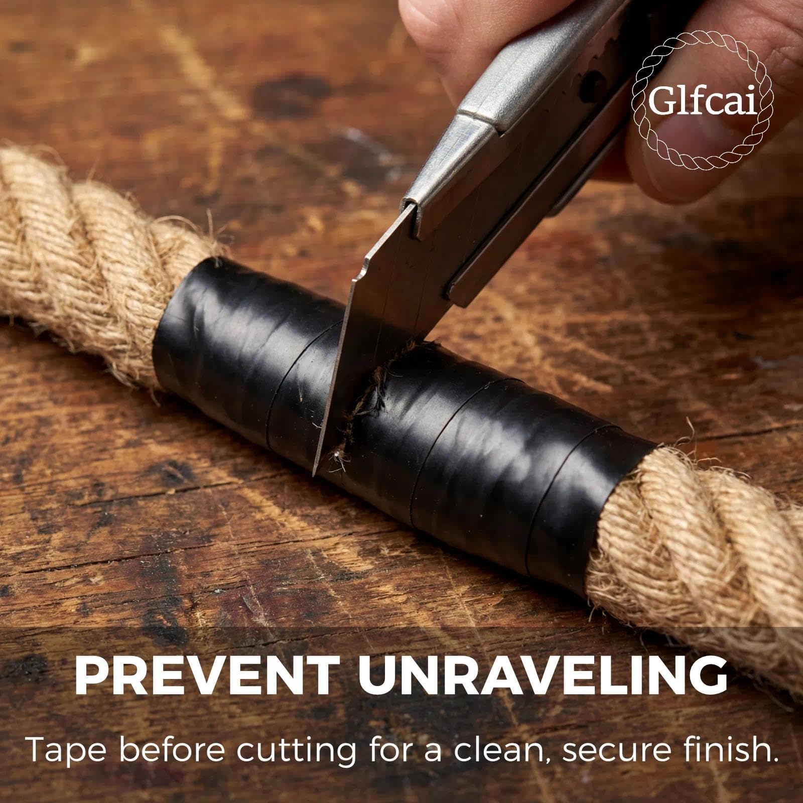 Glfcai oil-treated hemp rope with wear resistance and mild scent