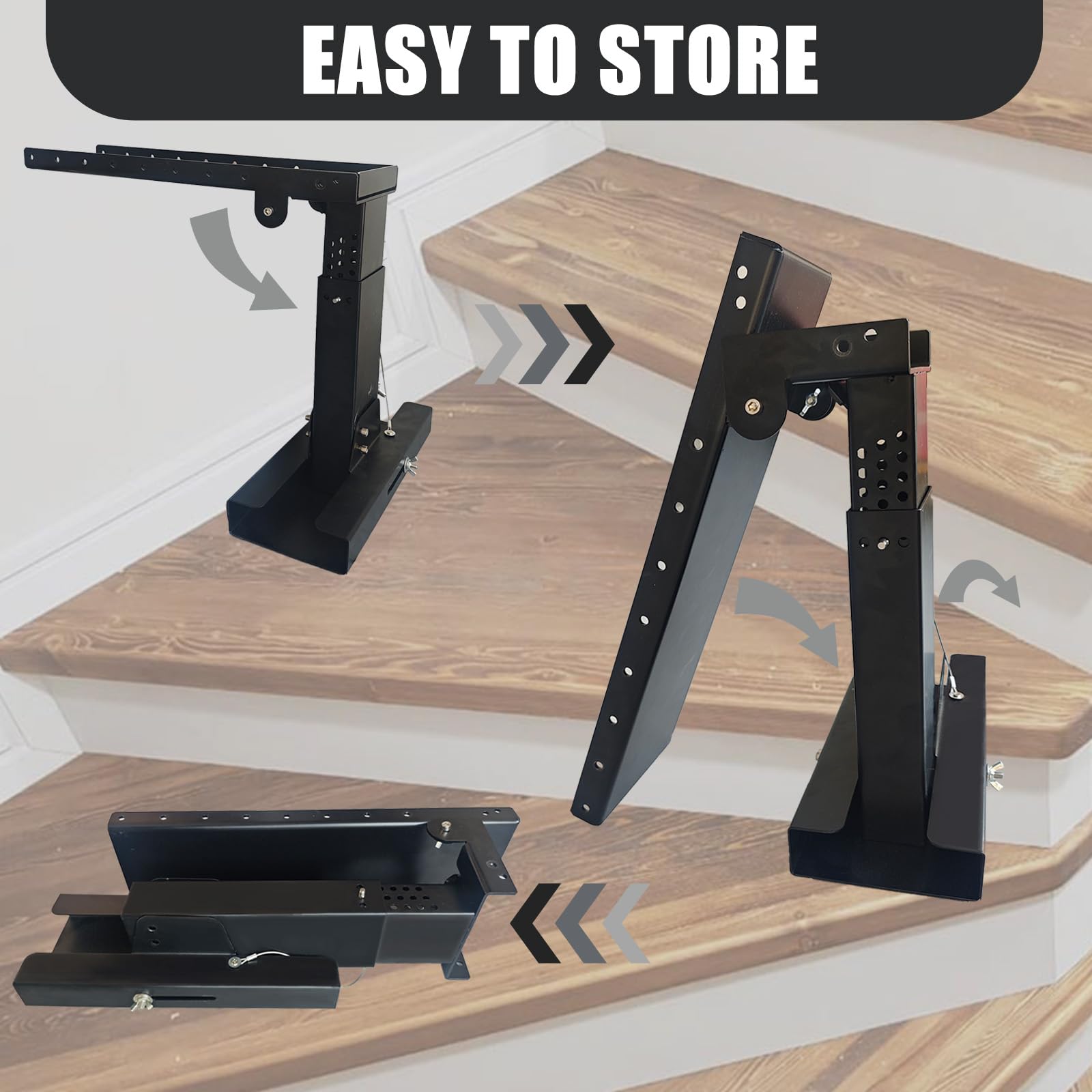 GLGFFZZ unit folds compactly for easy storage after use.