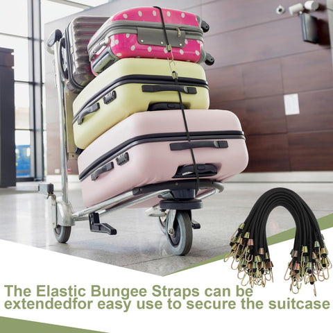 GliCraft compact bungee cords ideal for camping setups