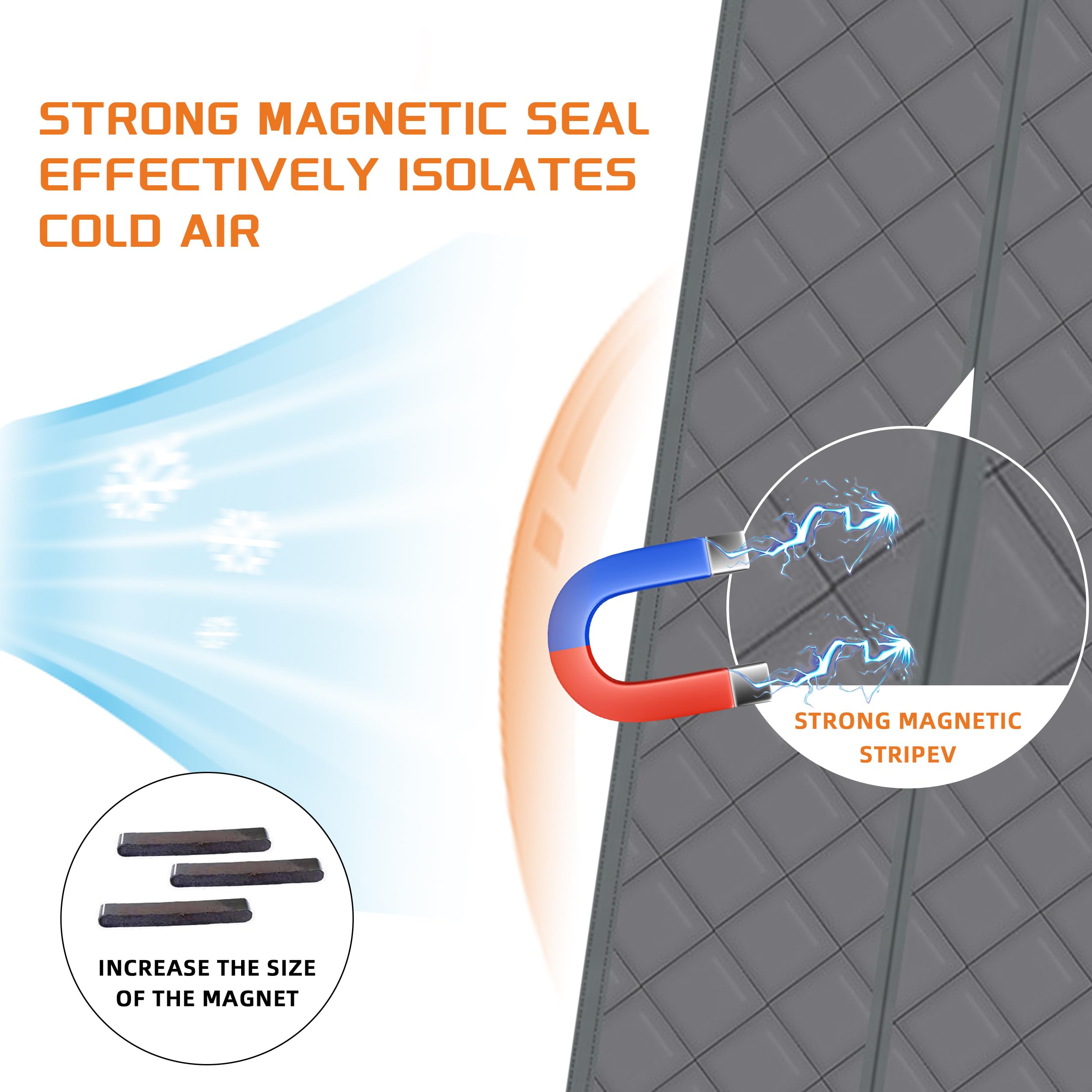 GlideSpark airtight-seal-magnets-closeup demonstrates secure closure for pets and kids.
