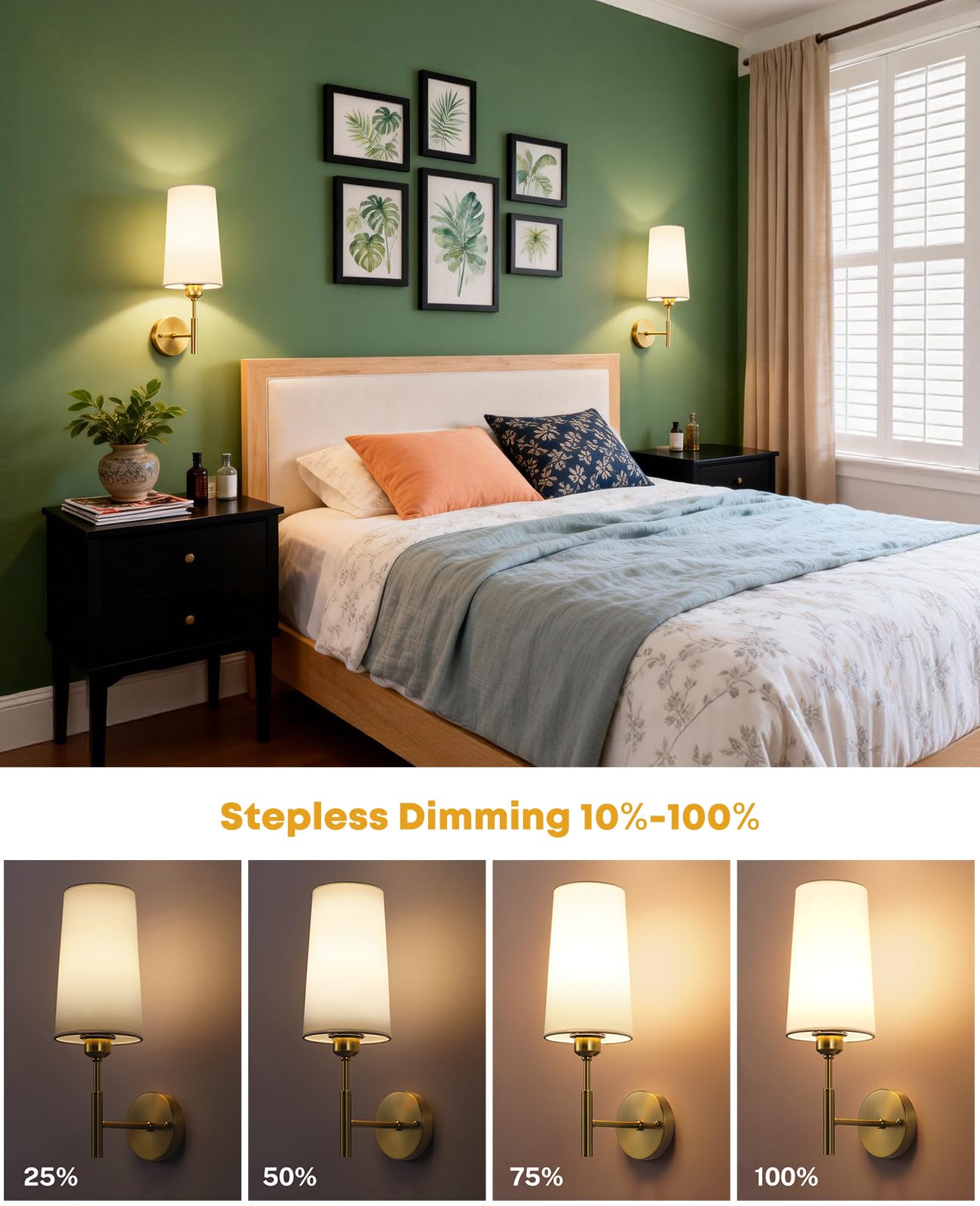 Glitnous rechargeable LED bulbs provide long-lasting glow for living rooms without cords