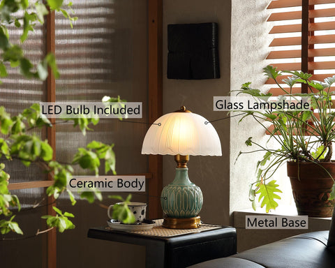 Glivpny decor gift-ready lamp for holidays or birthdays.