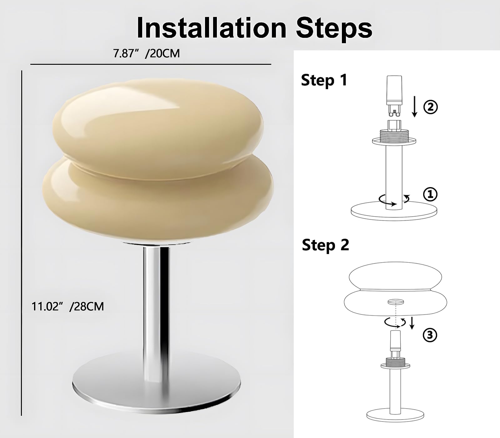 Glivpny mushroom lamp makes a thoughtful gift for holidays