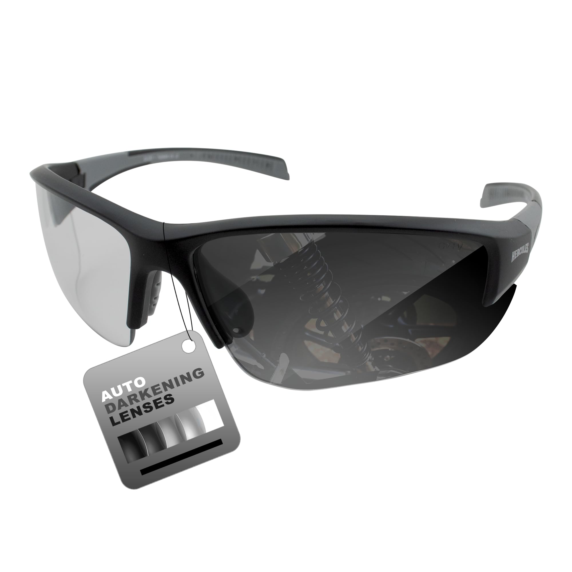 Global Vision Hercules 7 front view safety sunglasses for all-day protection