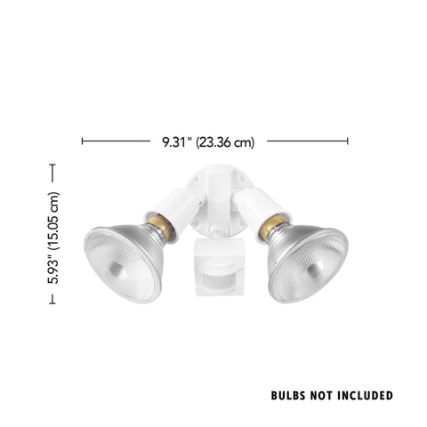 Globe Electric 17000269 motion range up to 60 feet enhancing exterior security