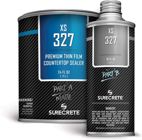 GlobMarble Concrete Countertop Water-Based Sealer with matte finish protects against stains and wear