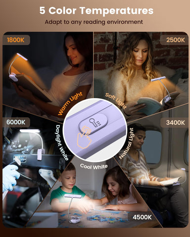 Built-in 1200mAh battery powers long reading sessions on one charge