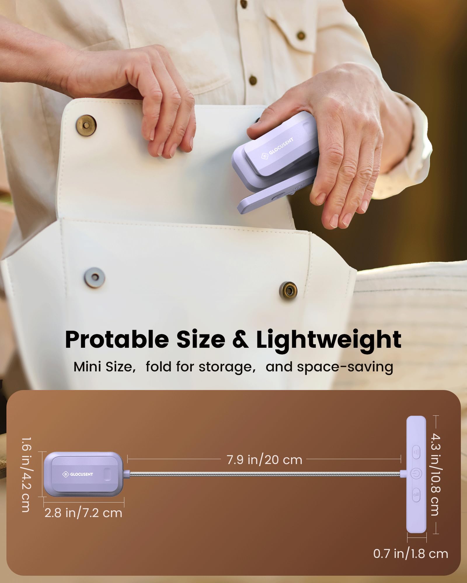 Portable solution for kids and adults during travel or power outages