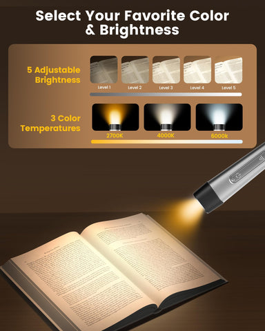 Glocusent light with two-arm controls keeps partner undisturbed.