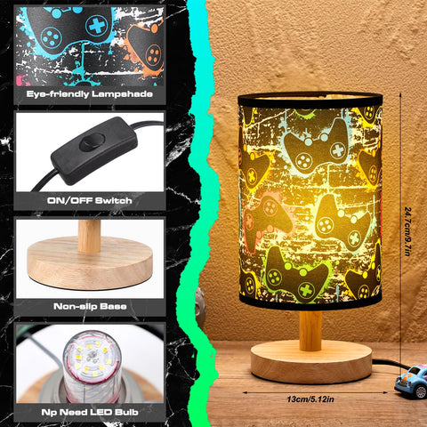 Glooglitter dimmable controls show three brightness levels