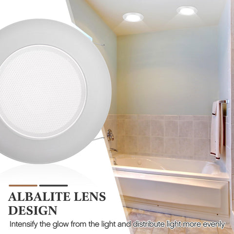 Glooglitter waterproof steel light cover designed for wet areas.