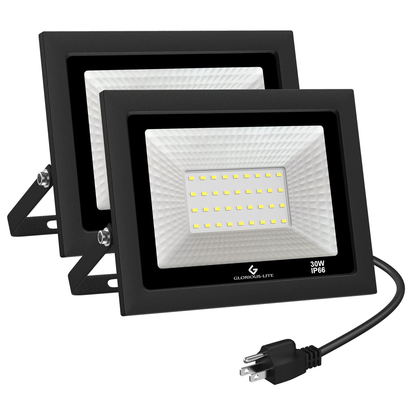 GLORIOUS-LITE LED flood light outdoor 50W for bright yard illumination