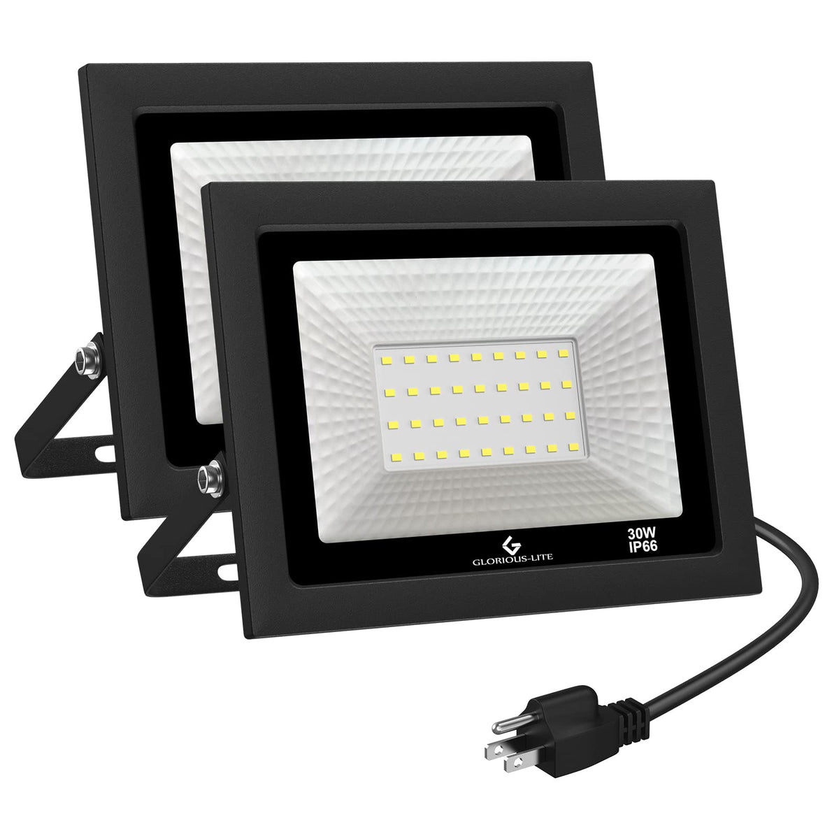 GLORIOUS-LITE LED flood light outdoor 50W for bright yard illumination