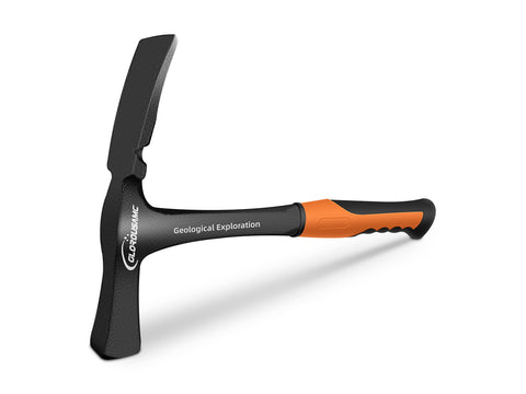 glorousamc 36 oz Ultra Rock Pick Hammer front view for field rock breaking.