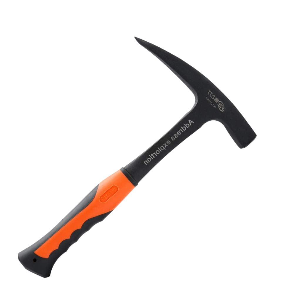 Glorousamc Rock Pick head-weight design enables controlled masonry strikes.