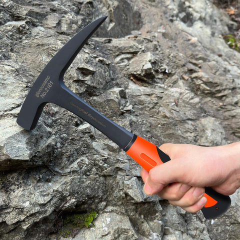 Glorousamc Rock Pick steel-forged construction promises lasting durability.