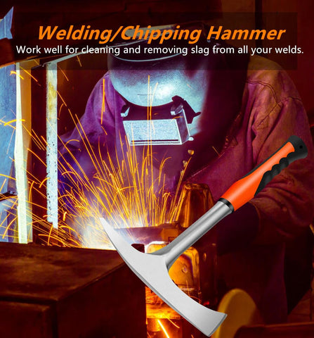 Glorousamc rock-pick-welding-hammer combo ideal for site work.