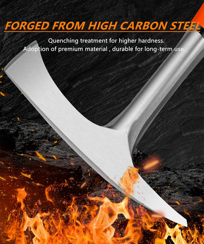 Glorousamc slag-remover-welding-hammer cleans slag from welds.
