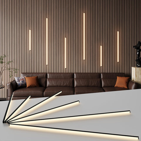 GloryAir slat wall light 16-inch length adds warm ambience to any wall.
