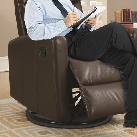 Glosaie black recliner pads blend with decor while shielding floors.