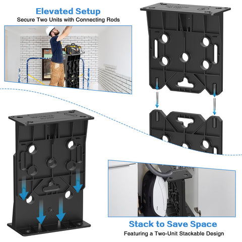 Glosaie durable high-density polyethylene construction for harsh workshop use