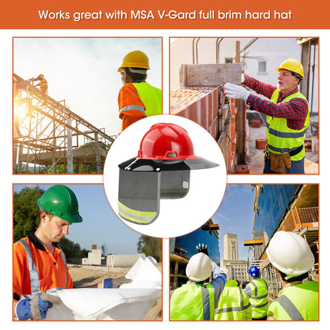 Glosaie compatible with V-Gard full brim for reliable protection
