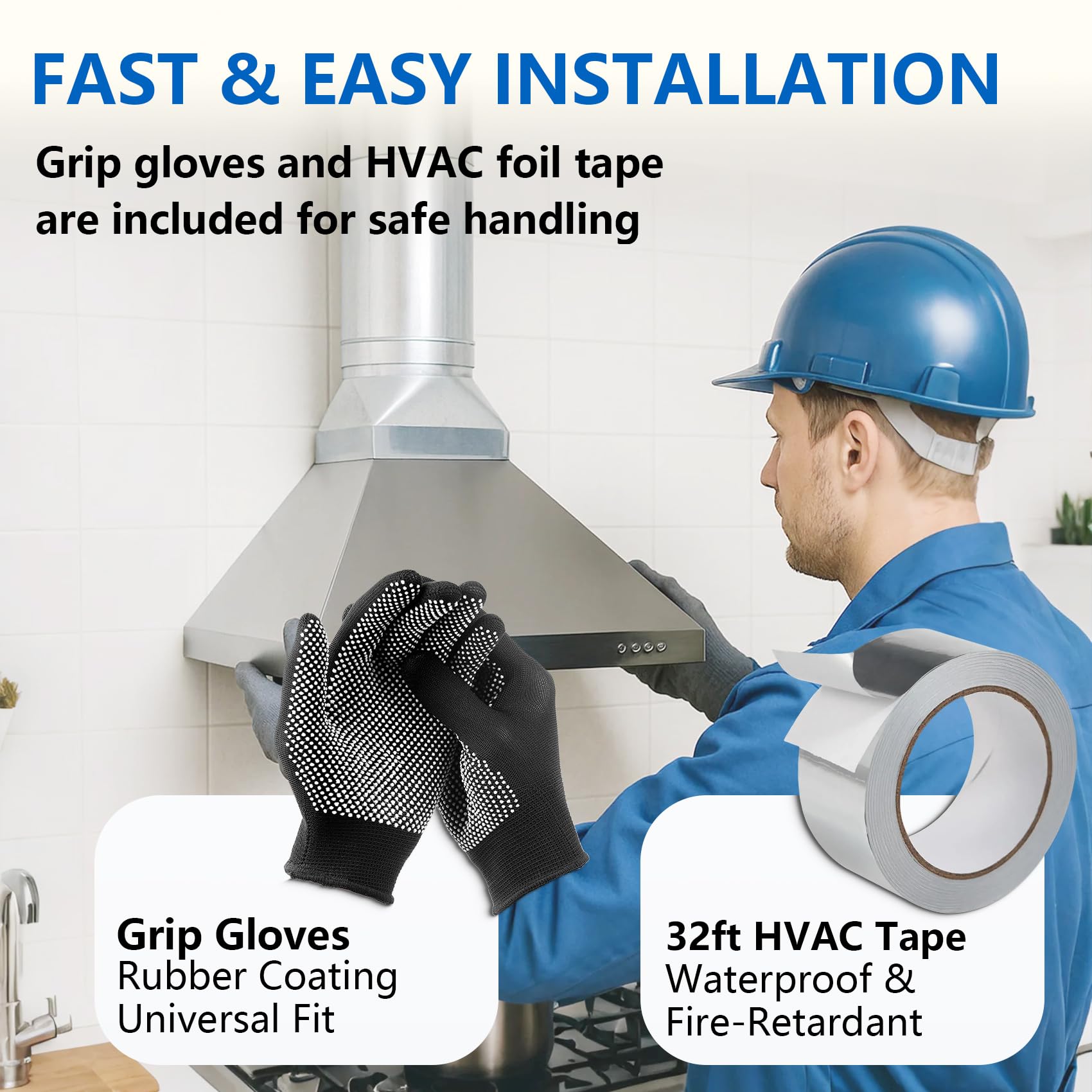 GlowGeek easy-installation steps enable quick tool-free setup