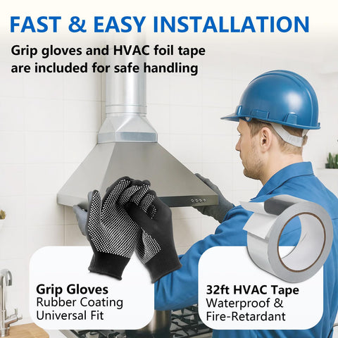 GlowGeek easy-installation steps enable quick tool-free setup
