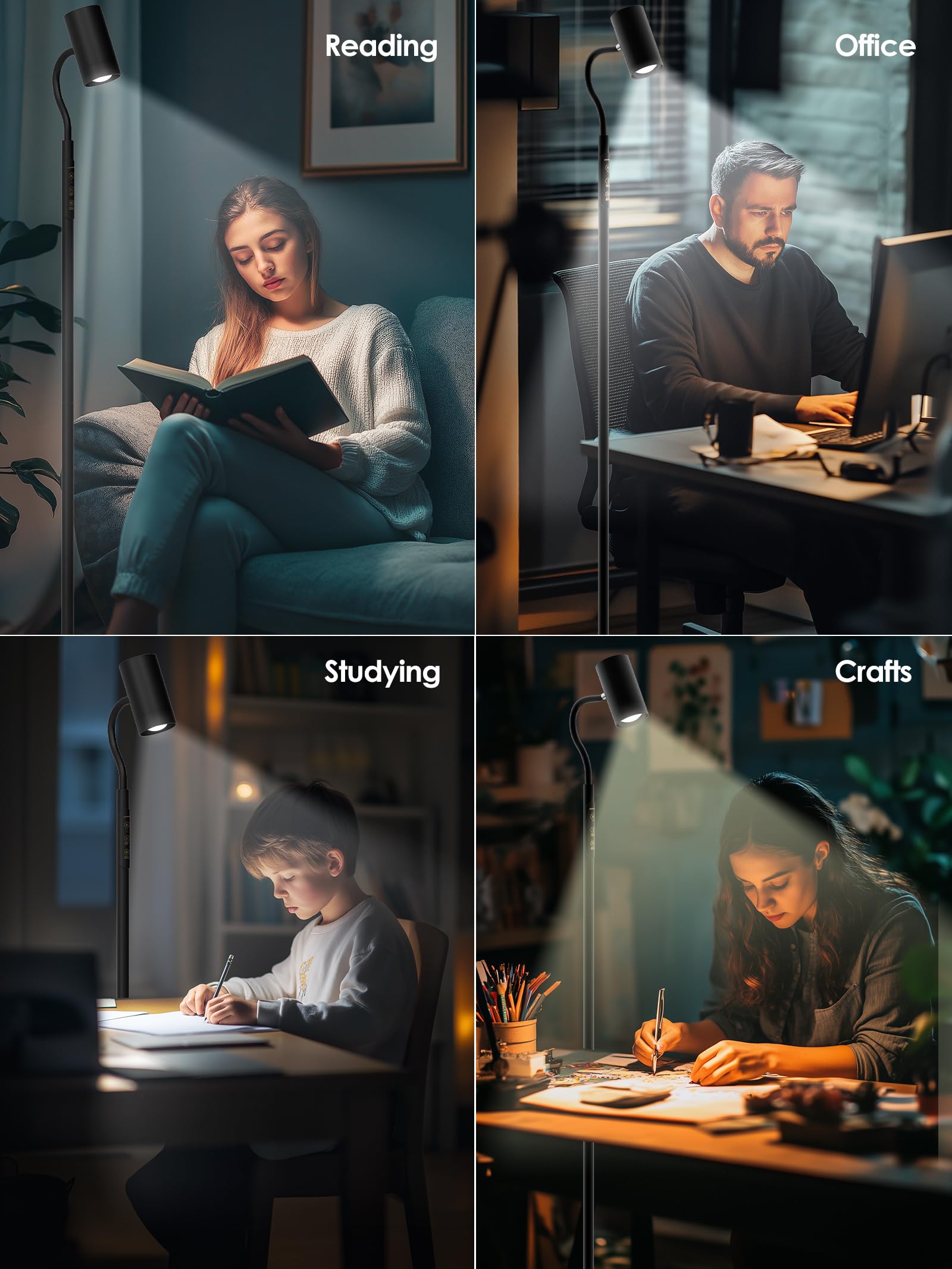 GLOWRIUM ambient RGB mode provides mood lighting options.