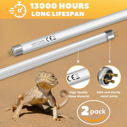 GlowUp versatile for desert and tropical reptile habitats.