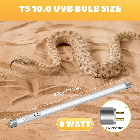 GlowUp dual-pack ensures uniform lighting across large enclosures.