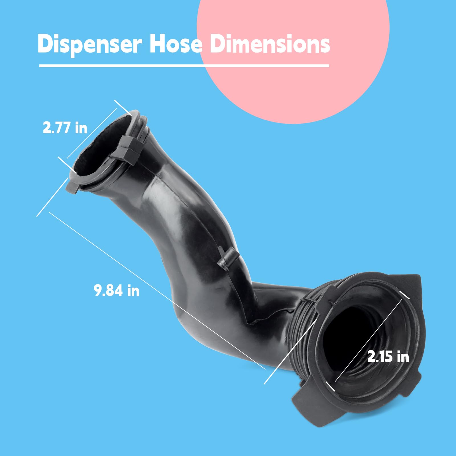 GLOXTED wide compatibility supports LG, Whirlpool, Amana, Bosch, and KitchenAid.