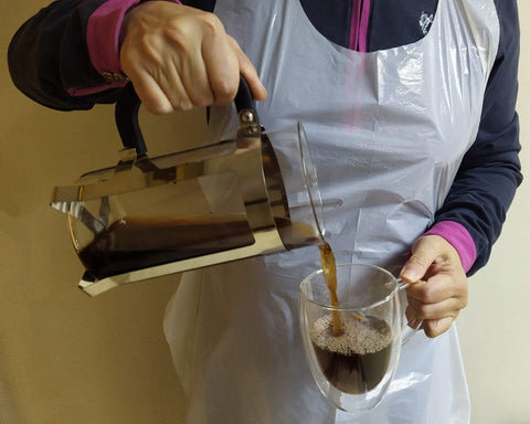 Gmark Poly Apron EU-compliant for safe use