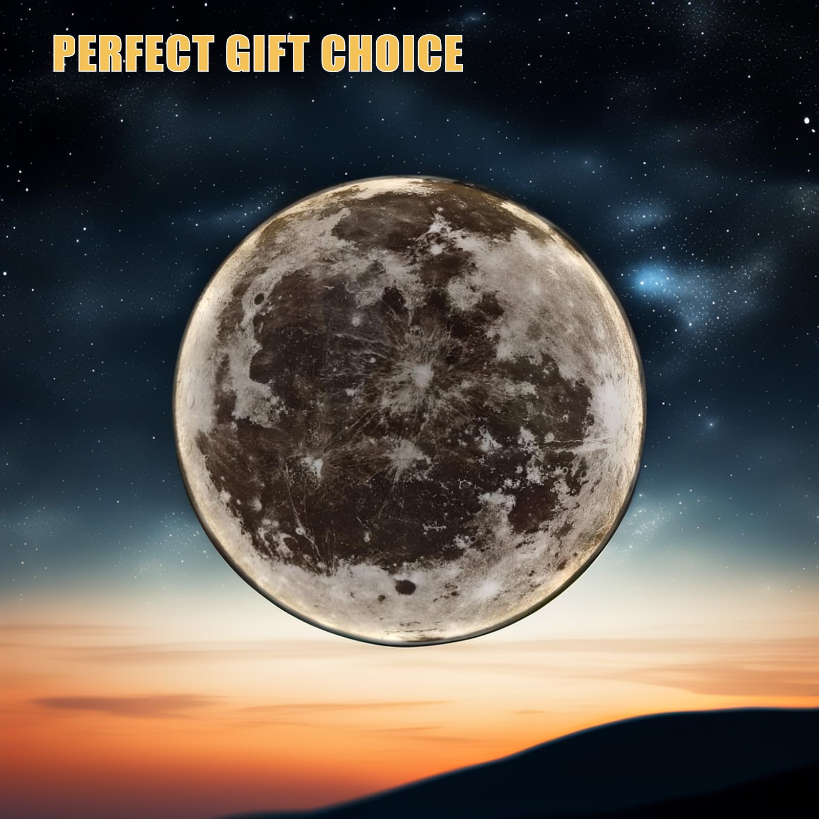 GMINCO remote moon lamp ready for quick setup and use