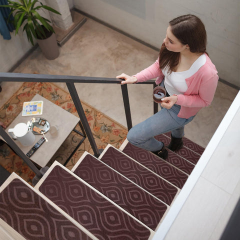 Gmonby stair treads used in a family home with kids and pets.