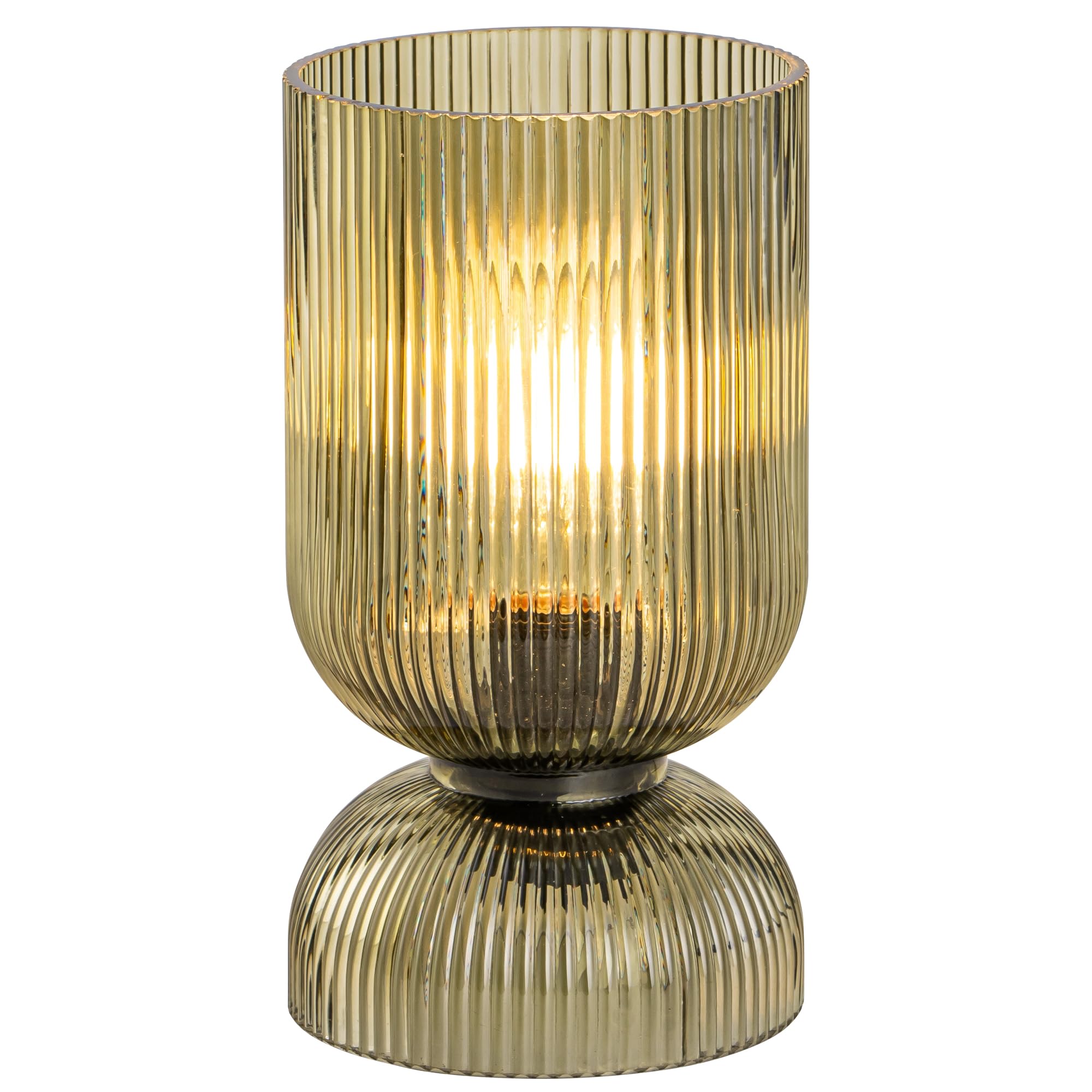 Gmrhndy ribbed glass detail adds texture and vintage-modern charm.