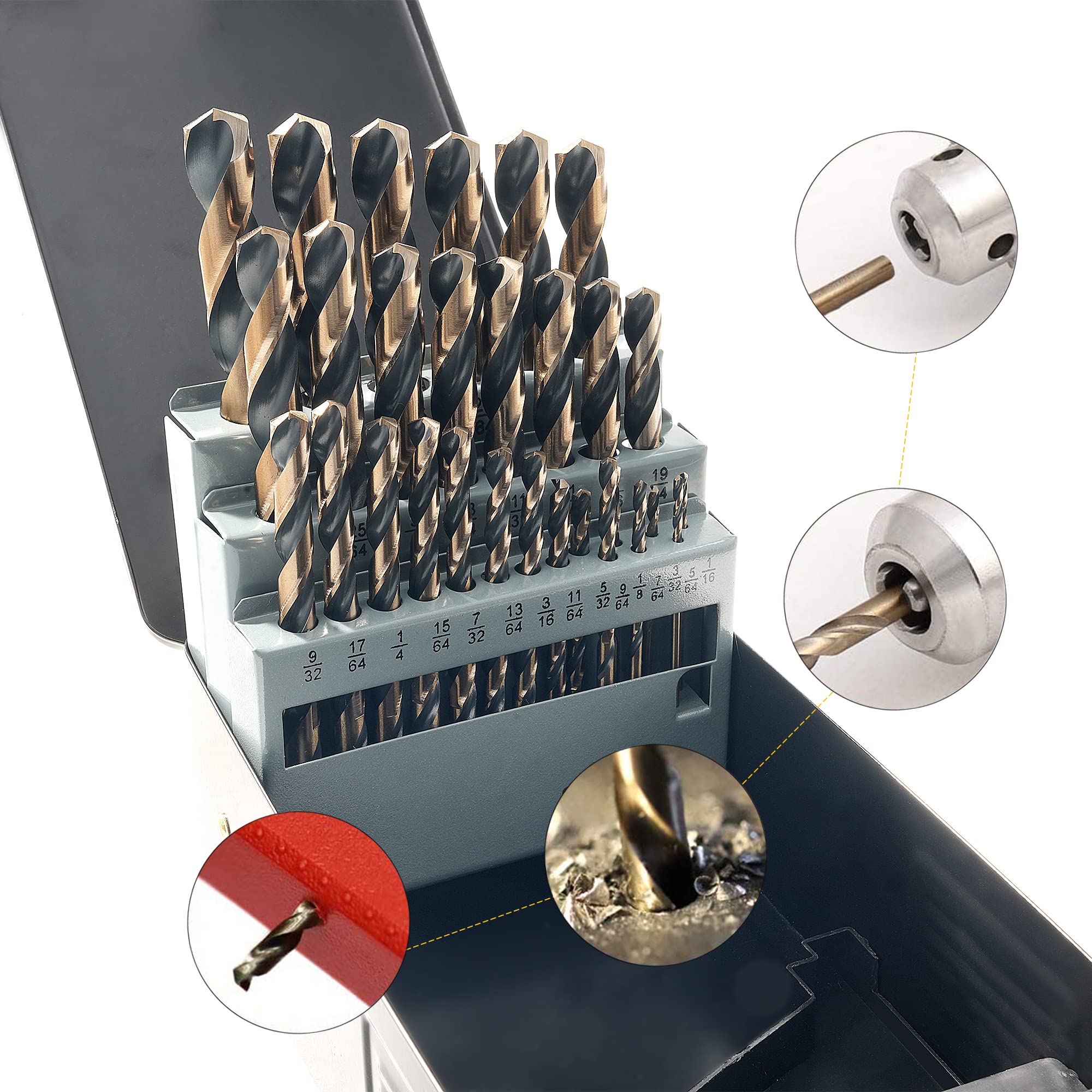 GMTOOLS 29-piece set keeps options ready in a durable case.
