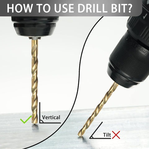 GMTOOLS fast chip clearance design minimizes clogging during metal drilling.