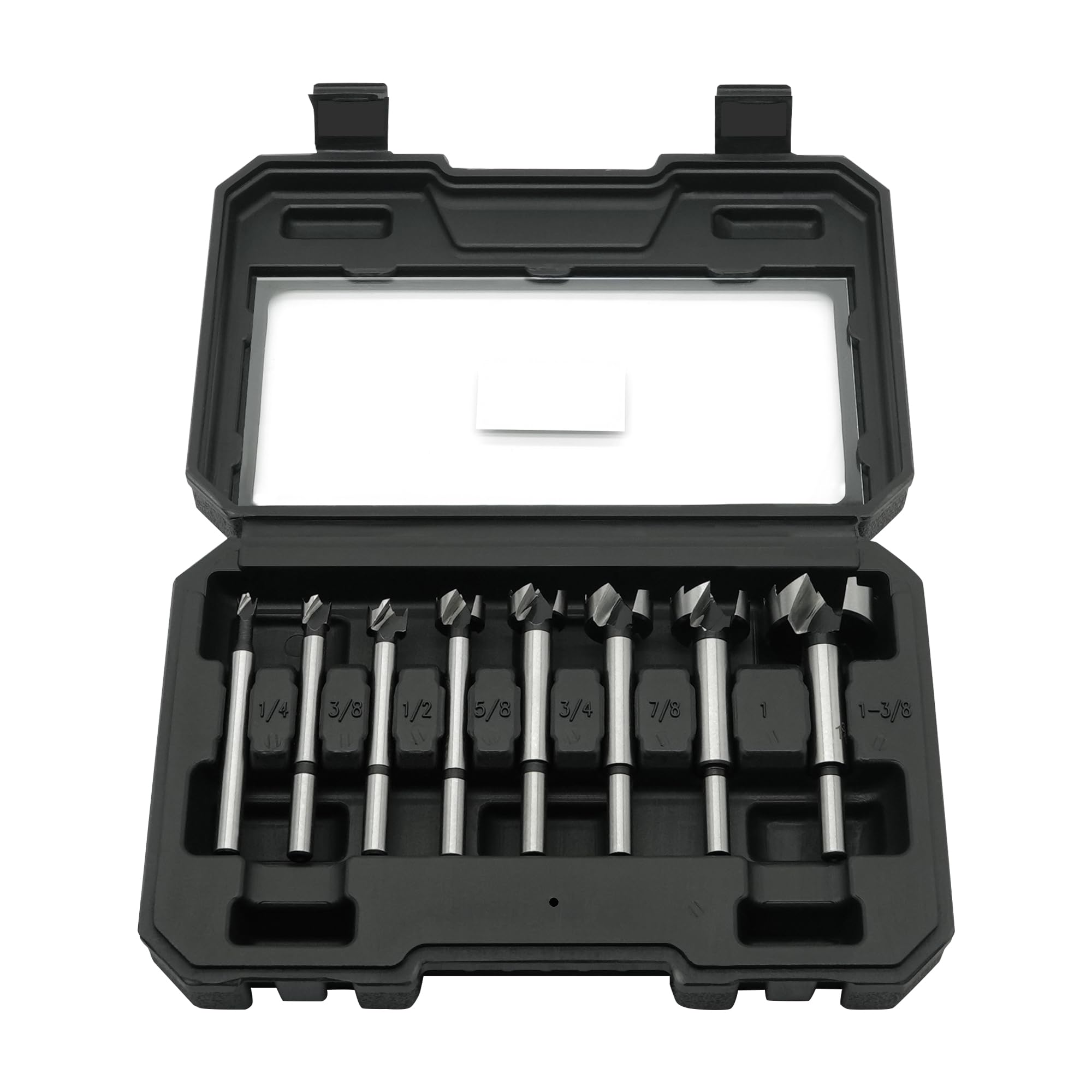 GMTOOLS Forstner wood bit 1/4in creates precise holes in hardwood and plywood