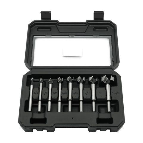 GMTOOLS Forstner wood bit 1/4in creates precise holes in hardwood and plywood