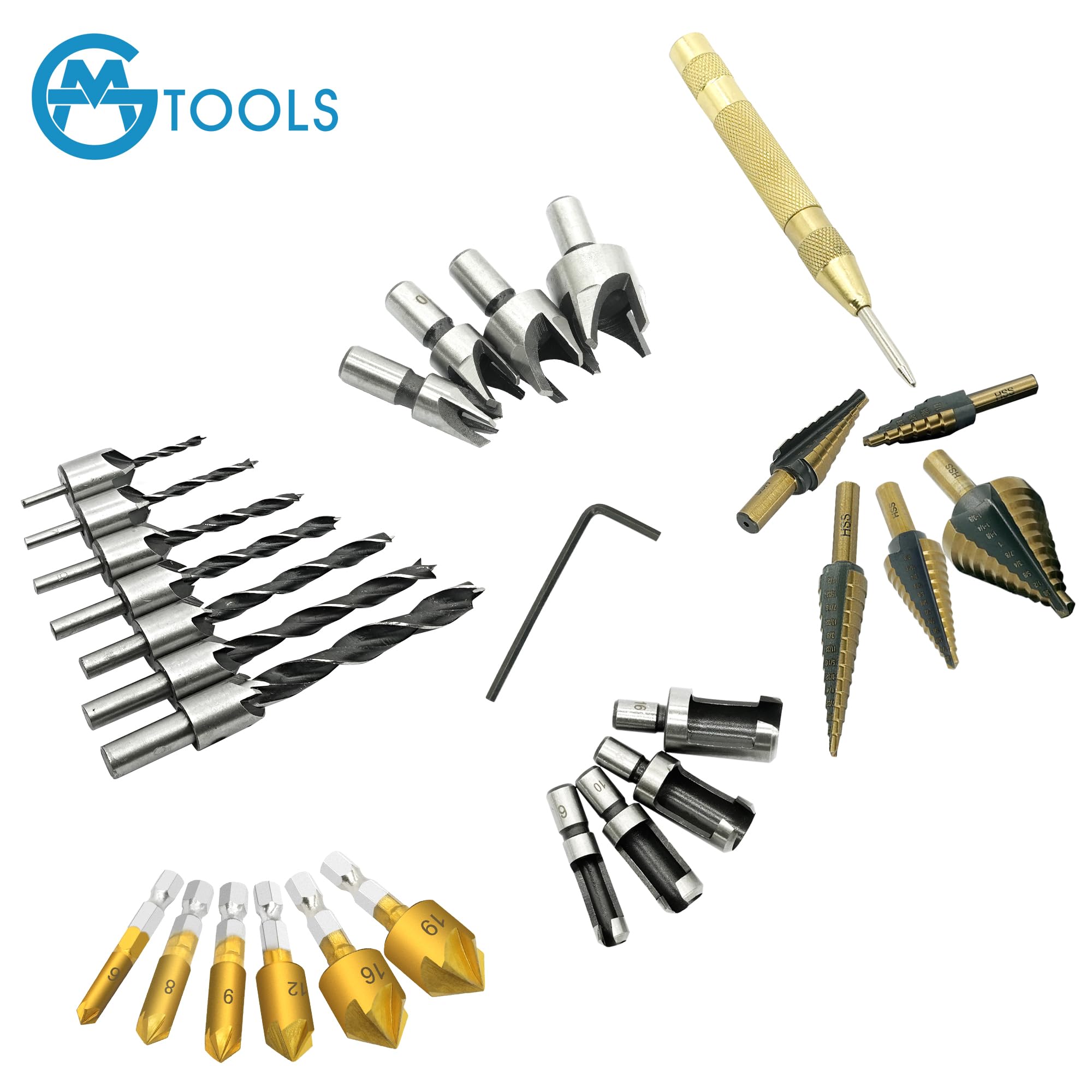 GMTOOLS plastic storage box with foam keeps pieces secure
