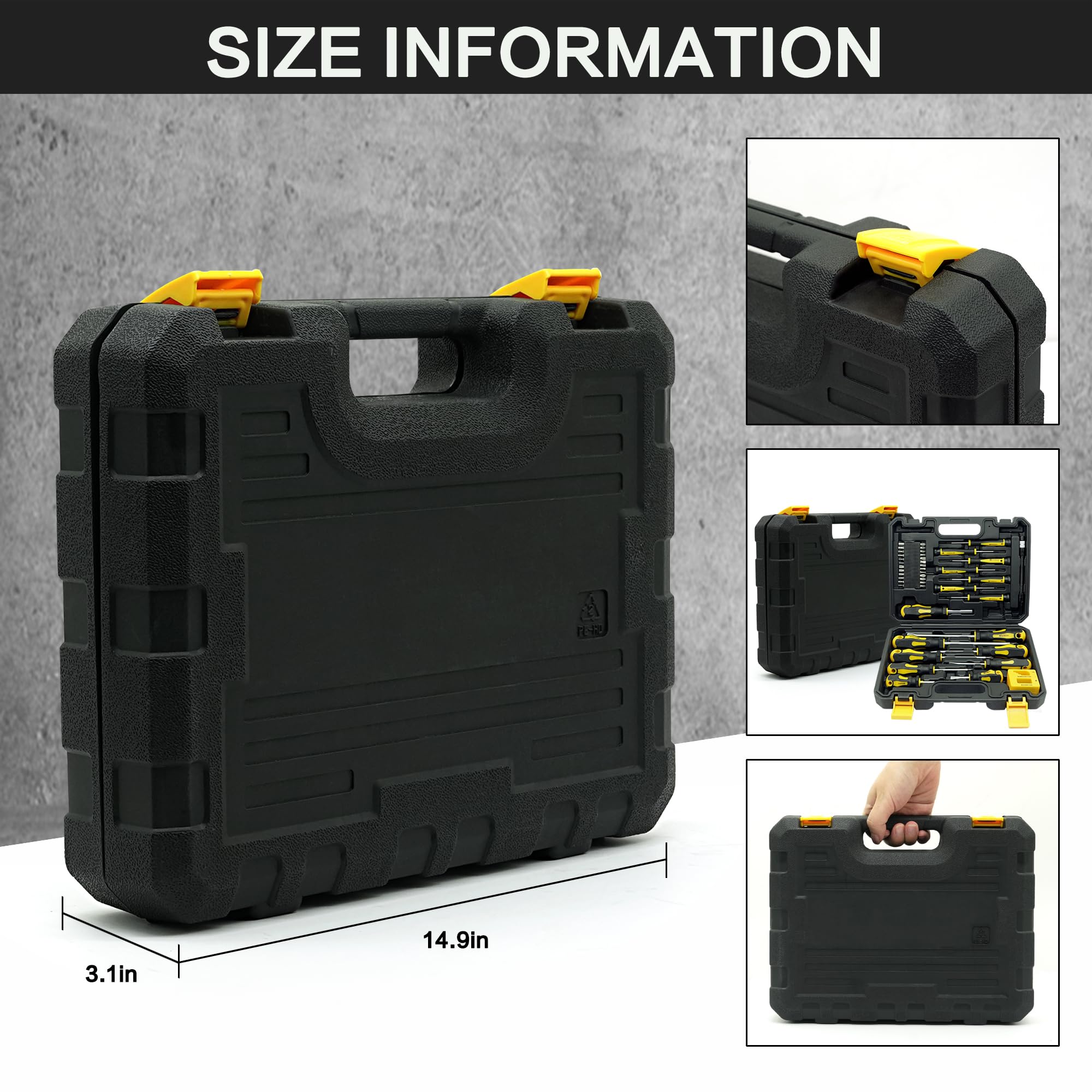 GMTOOLS sturdy tool case storage image showing portable, organized on the go projects