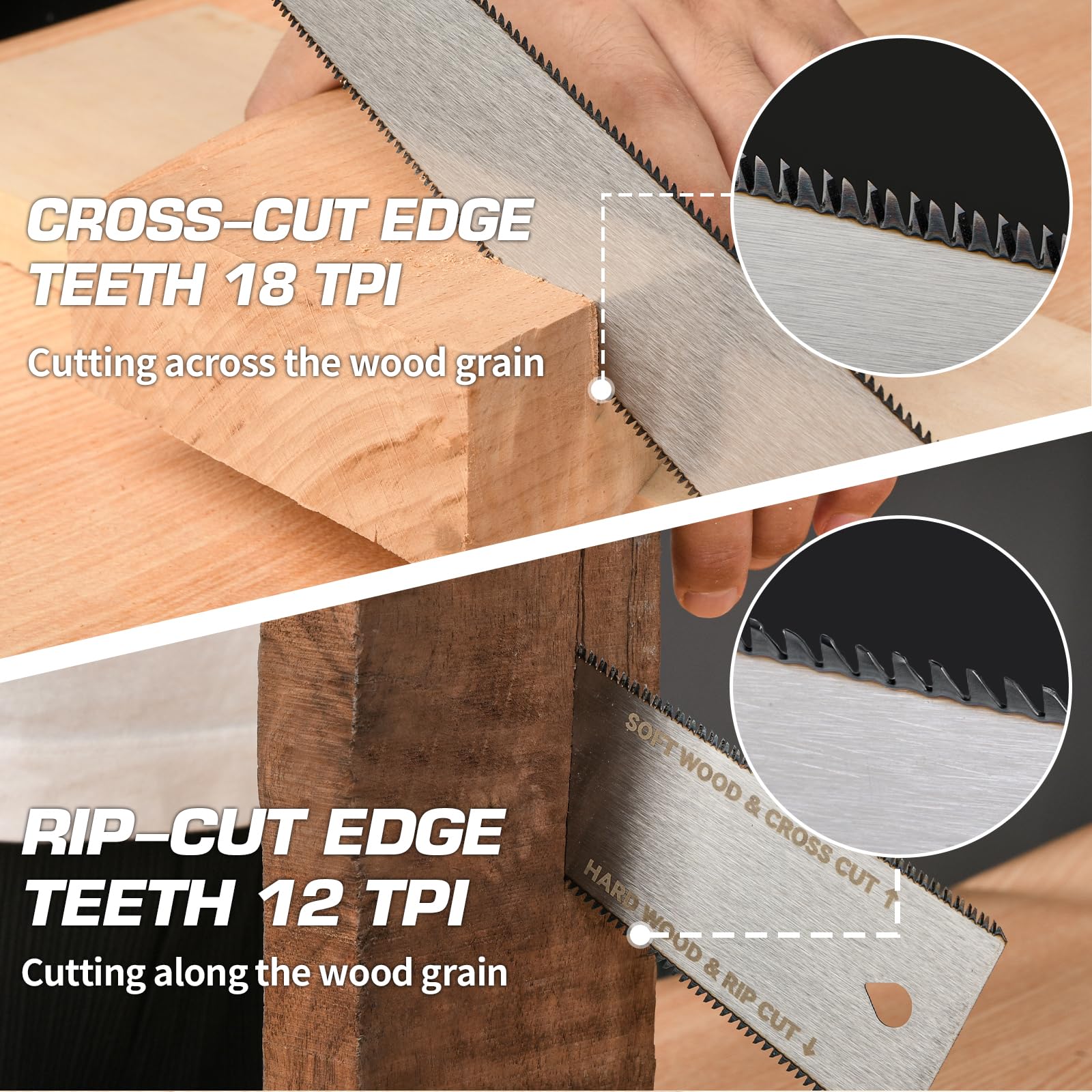 Gnellkoor flush cut saw protects wood surface during flush cutting